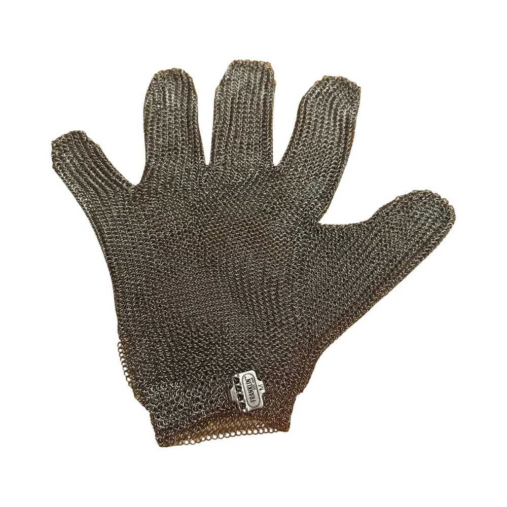 Franklin Chain Mail Reversible Stainless Steel Glove, Size Medium. - Picture 2 of 4